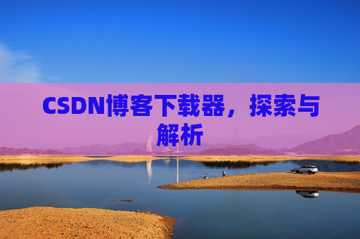 CSDN博客下载器，探索与解析